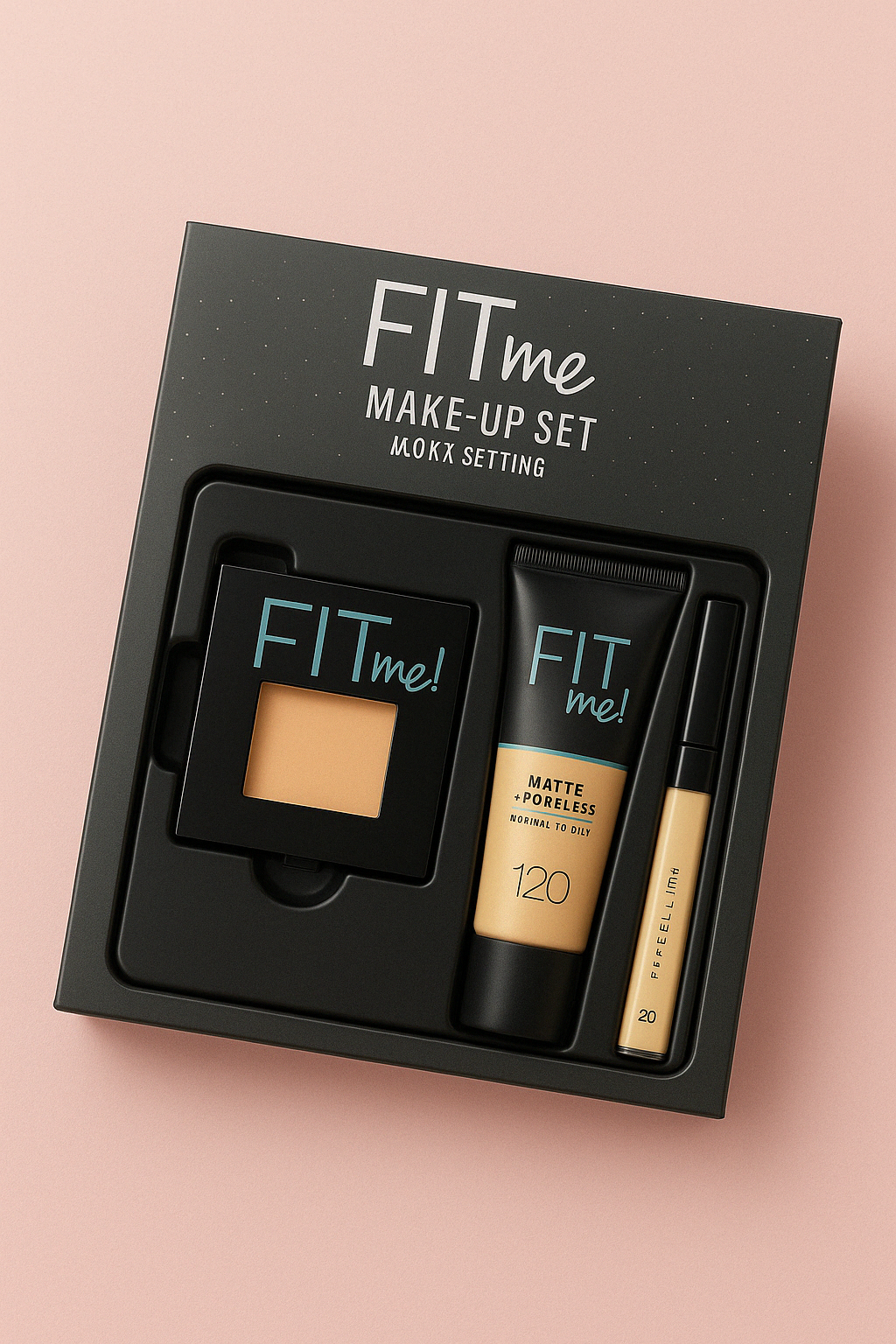 Fit Me Makeup Set 💄 | Liquid Foundation & Concealer Kit ✨ | Long-Lasting Full Coverage Face Makeup 💋 | Flawless Skin Beauty Essentials 🔥