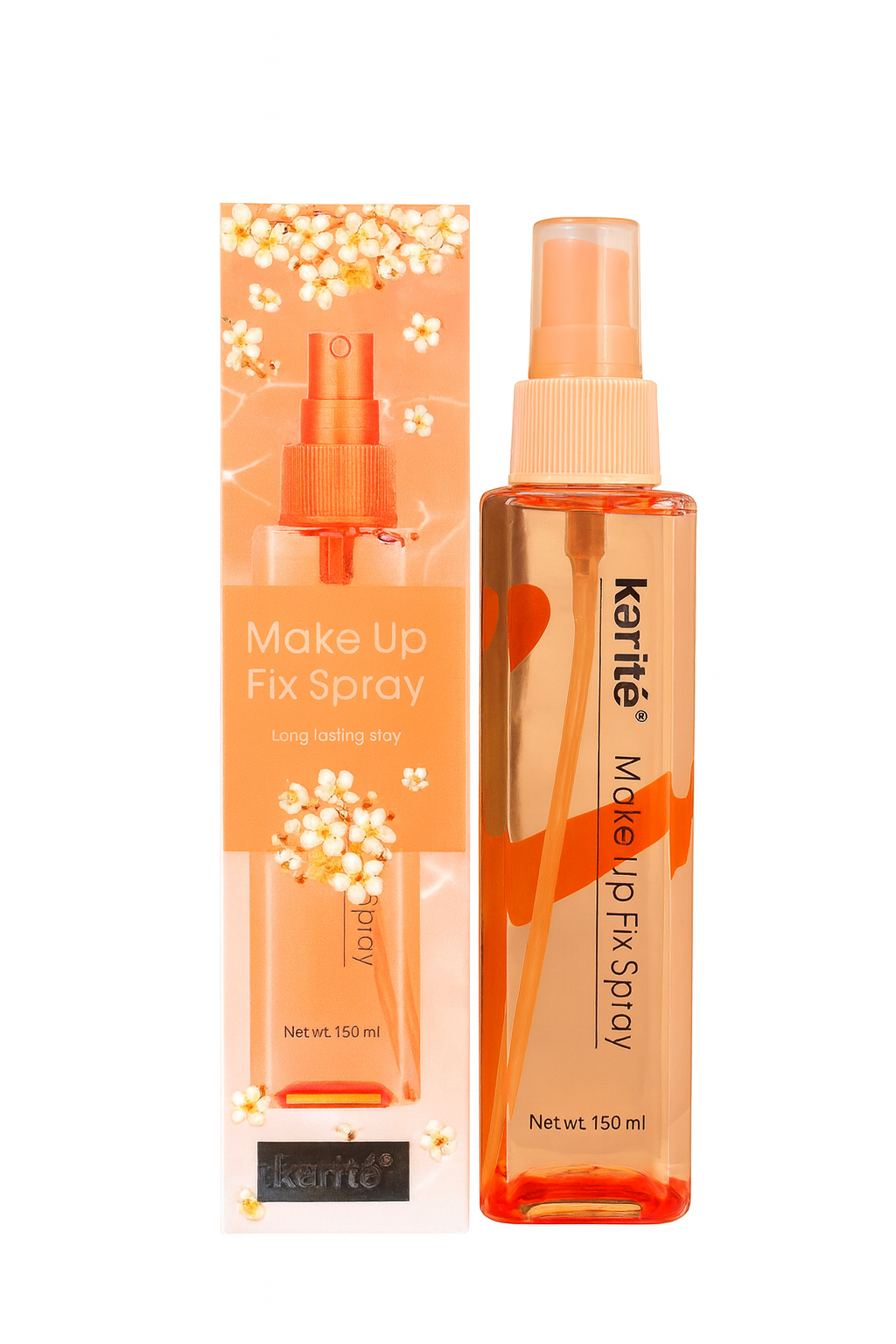 Karité Makeup Fix Spray  Long-Lasting Hydrating Setting Spray | Oil-Free Makeup Fixer Mist for Flawless Fresh Look