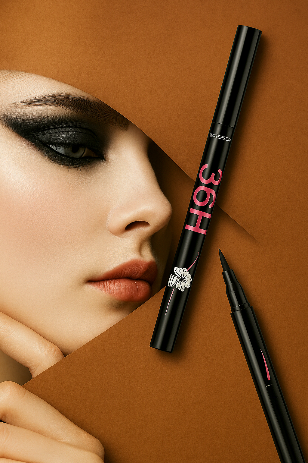 ✨ Waterproof Marker Eyeliner Pen – Smudge-Proof, Long-Lasting, Bold Black Eye Makeup 🖊️💃 #1 Beauty Must-Have!