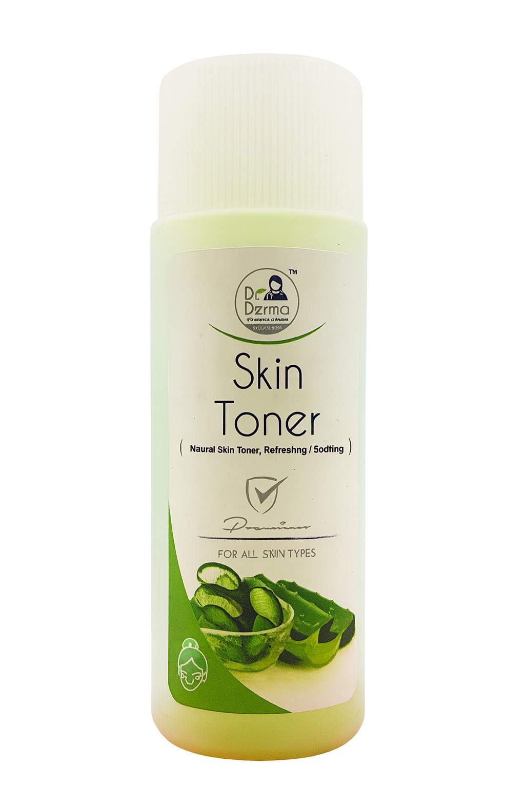 Dr. Derma Skin Toner Aloe Vera Refreshing & Hydrating Face Toner for All Skin Types