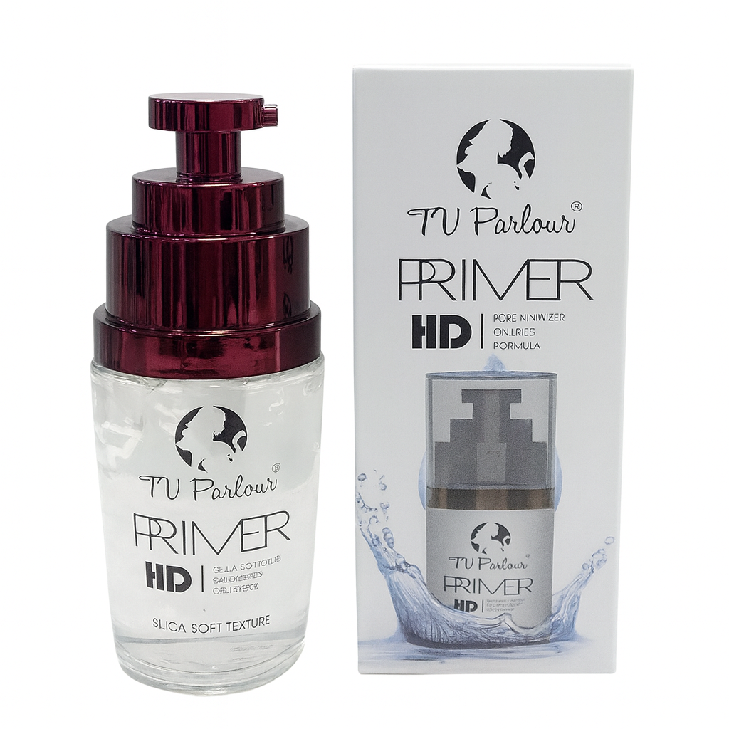 TV Parlour HD Primer Oil-Free Pore Minimizer | Silica Soft Texture Makeup Base Primer for Flawless Long-Lasting Smooth Finish